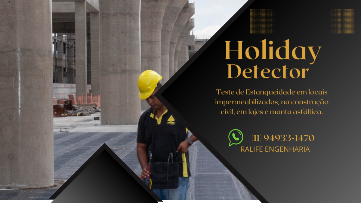 O Holiday Test é essencial para garantir a segurança e integridade da sua obra. Descubra como essa técnica protege sua construção de danos futuros.