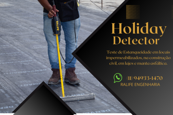 A Ralife Engenharia realiza testes de estanqueidade em piscinas com Holiday Detector, garantindo a integridade e segurança das estruturas.