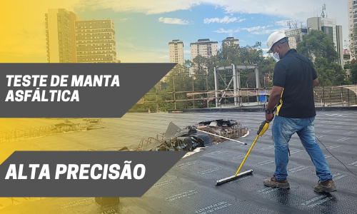 Em síntese, o teste de estanqueidade eletrostático é um método que avalia se uma determinada superfície impermeabilizada está estanque. Esse teste é feito com um equipamento, o imperdetector, que emite faíscas de corrente elétrica ao encontrar falhas na área impermeabilizada.